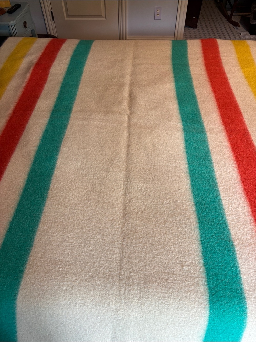 Golden Dawn Wool Blanket - Picture 10 of 12